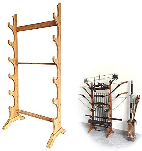 Vertikaler Präsentationsständer Aus Holz Für Schwerter, Mehrschichtiger, Bodenstehender Schwertständer, 6-12-Lagiger Waffenständer, Kampfsport-Schwertständer, Katana-Halter Zur Aufbewahrung Verschied
