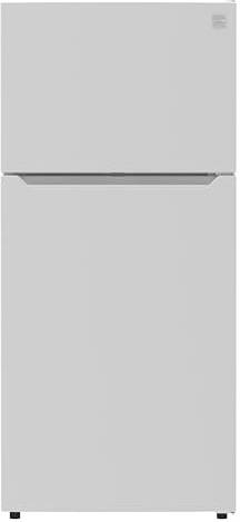 Kenmore 30 Top Mount Refrigerator with Freezer - Adjustable Shelving, Humidity-Controlled Crispers, LED Lighting, ENERGY STAR Certified, Garage Ready, 20.2 cu. ft. Capacity - White