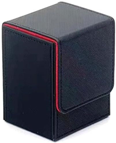 Hrippy Sammelkartenhalter, Magnetische Kartenbox, Kartendeck-Box, Sammelspiel-aufbewahrung, Kartendeck-hülle, Schutz, Organizer, Passend Für 100 Karten