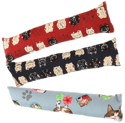 BESPORTBLE 3stücke Katzenminze Kissen Spielzeug Für Katzen Und Kätzchen Interaktives Kaustück Zur Zahnpflege Und Stressreduktion Für Spiel Und Beschäftigung