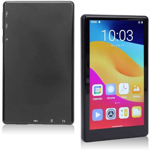 256GB MP3 Player with Bluetooth and WiFi, 5 IPS Touch Screen 1080P Music Player with, Android Streaming MP3 Player with Audible, HiFi MP4 Player with Speaker