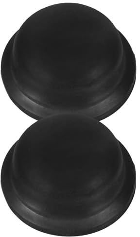Veemoon Bouchon De Dessus De Parapluie À Vis 2 Pièces Accessoires De Réparation Pour Parapluies Compactes Protège Pointe Durable