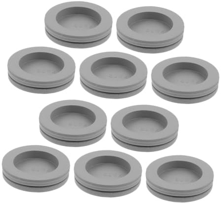Operitacx 10pcs Air Conditioner Rubber Drain Plug Soft Rubber Replacement Stopper for Leak Prevention Durable Hose Drain Accessories for Washing Machine