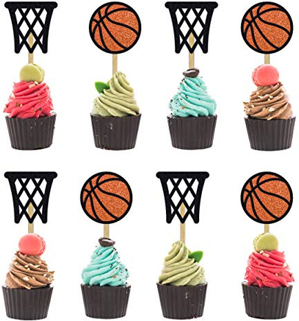Seyal®Basketball Cupcake Topper