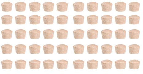 Cabilock 300 Stk Schraubenlochstopfen Knopfkappen Für Möbel Hardware-schraubstopfen Dübel Für Holzmöbel Stecker Mit Kirschknopfverschluss Möbeldübel Aus Holz Hölzern Konisch Kleiderschrank