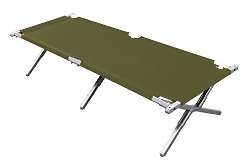 Relags Unisex – Erwachsene Feldbett, Oliv, Einheitsgröße