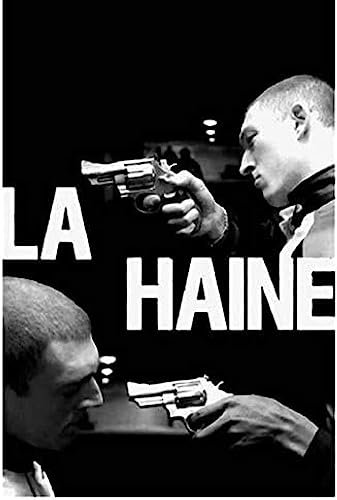 Poster La Haine Poster, Vintage-Filmplakat, Wandkunst, Bilder, Leinwand, Malerei, Poster Und Drucke, Heimdekoration 50X70Cm Kein Rahmen