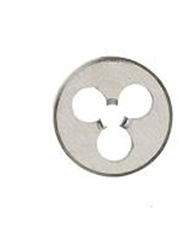 ByoBLu 1 Stück Hartes rundes Schneideisen aus legiertem Stahl, metrisch, für Rechtshänder, M2, M2,5, M3, M4, M5, M6, M7, M8, M9, M10, M12, M14, M15, M16 Schneideisen (Farbe: A, Größe: M2 x 0,4)