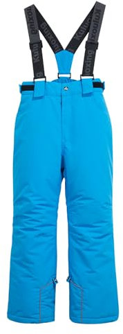Petalum Skihose Latzhose Kinder Wasserdicht Schneehose mit verstellbaren Trägern Overalls Winter Warm Winddicht Softshellhose Ärmellos Snowboardhose Ski Bibs