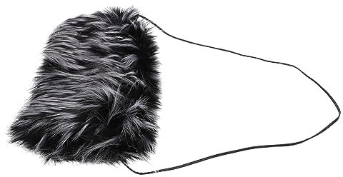 KOMBIUDA Winter Faux Fur Handmuff Für Damen Und Herren Gefütterter Handschmeichler Weicher Kunstpelz-handwärmer Stilvoller Tragbarer Handschutz Für Kalte Tage Und Festliche Anlässe