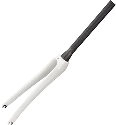 T800 Vollcarbon-Fahrradgabel, 28,6 mm konisches Rohr, starre Gabel, 3k, ultraleichte Fahrrad-Vorderradgabel, passend für Rennräder mit 700C-Rädern