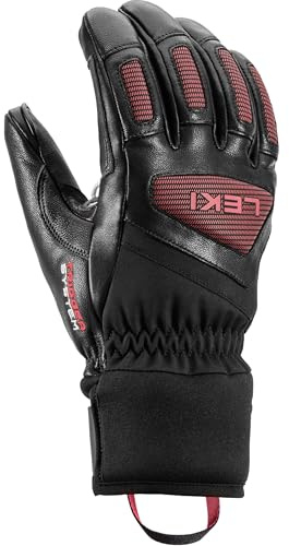 LEKI Damen Griffin Pro 3D Handschuhe, Black-rosé, 6
