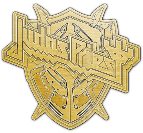 Judas Priest Invincible Shield Indifférent Pin's couleur argent Alliage Zinc