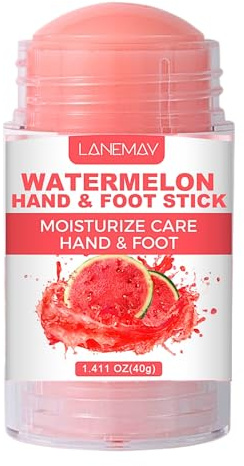 Watermelon Foot Cream for Cracked Heels and Dry Skin, Cracked Heel Repair Cream Foot Care for Women & Men, Hand Foot Cream for Dry Cracked Moisturize Callus Remover For Feet Knees Hand