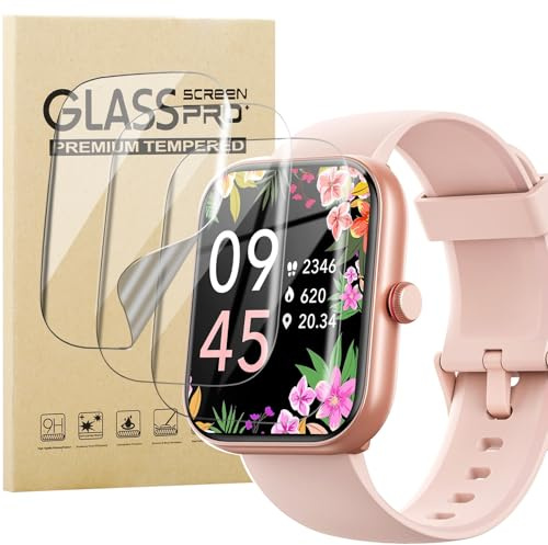 KUSINHOKA 3 Pezzi Pellicola Protettiva per Fitpolo IDW20 1.91 Pollici, HD Trasparente Anti-Graffio Protezione Schermo, Senza Bolle, Soft TPU Pellicola Protettivo per Fitpolo Smartwatch IDW20