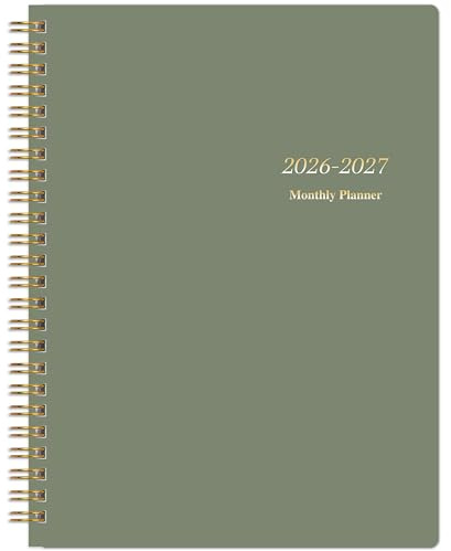 Monthly Planner 2026-2027, Jan 2026 - Dec 2027, 2 Year Calendar 2026-2027 Monthly Planner, 7.5 x 10, 24 month Calendar With Goals To Do List, Habit Tracker Suitable for Schools & Offices & Home