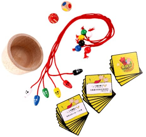 SUPVOX Wooden Mouse Catching Board Game Toy Educational Plaything for Kids Early-education Concentration Training Family Interactive Desktop Game