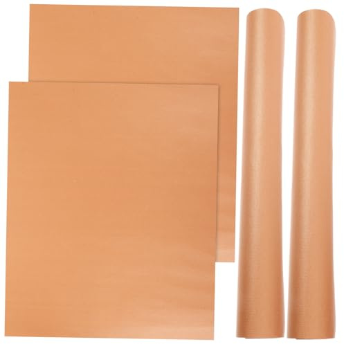 BESTonZON 4 pièces Lot de Tapis de Cuisson Résistants Chaleur Antiadhésifs pour Four et Barbecue Réutilisables et Faciles à Nettoyer Accessoires Cuisine Indispensables