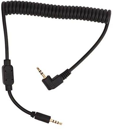 KIMISS Cable Disparador de Control Remoto de Cámara de 2,5 Mm Cable de 1 M de Longitud para Electrónica de Alto Rendimiento L D Series/Cámara y Fotografía/Accesorios/Accesorios para Cámaras Digitales