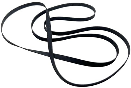 Zxpjkyu Correa de Repuesto para Tocadiscos, Correa de Transmisión de Goma, Correa de Grabación Y Goma Flexible Adecuada para La Reparación de, Diámetro 178 Mm X