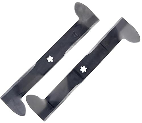 Matijardin - Lame compatible avec compatible avec compatible avec AYP/Roper, Bernard loisirs, compatible avec Husqvarna, compatible avec Jonsered coupe 46 cm. La paire gauche/droite