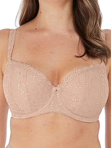 Fantasie Women's Ana Underwire Side Support Bra Full Coverage, Natural Beige, 34F