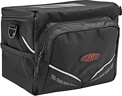 Norco Unisex – Erwachsene Frazer E-Bike Lenkertasche, Black, 5l