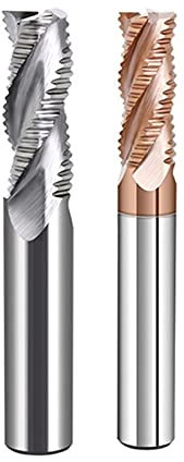 SYHML-SHOP Fresa De Extremo, Fresa De Desbaste De Carburo HRC55 Fresa CNC De 4 Flautas Brocas 4 6 8 10 12 14 16 18 Fresas HSS De 20 Mm Fresa De Desbaste