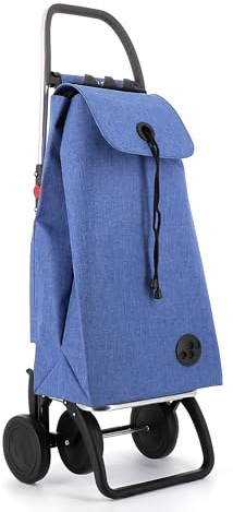 Carro Rolser I-MAX Tweed 4 Ruedas Plegable - Azul