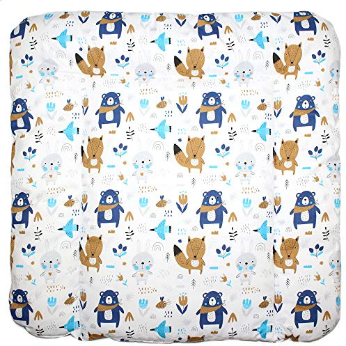 Baby Auflage Wickelauflage - Boho - 70x50 cm 70x70 cm 70x85 cm Wickeltischauflage (70 x 50 cm)