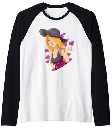 Wine for pharmacist with wine bottle Raglan Baseball Tee