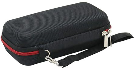 Protective Shell F101 F106 F107 Storage Bag Multimeter Case Shockproof Carrying Case Zipper Pouch Portable Multimeter Accessories, black