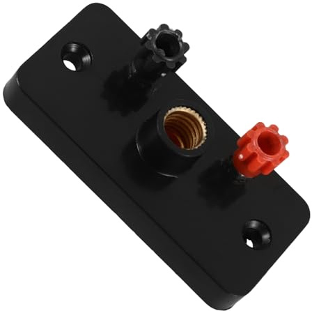 JECOMPRIS E10 Lampenfassung Lampenhalter Für Experimentelle Versuche Elektrische Schaltungen Mini Lampensockel Kunststoff 7.5X3.5X2.6Cm