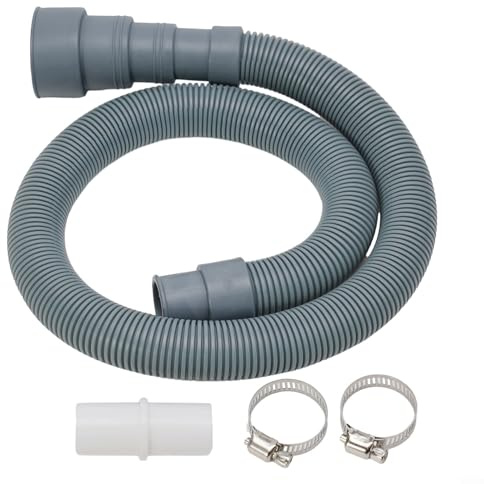 Washing Machine Waste Pipe Extension Connector, 70Cm/150cm/200cm Hose Connector For Washing Machine Dishwasher Drain Hose Extension(70CM)