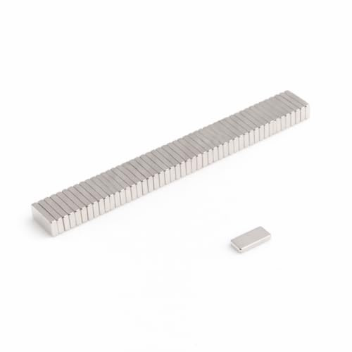Top Magnesy – 100 Stück Neodym Magnete 10x6x2 mm N38 – extra starke Haftmagnete für Montage, Werkstatt & Industrie