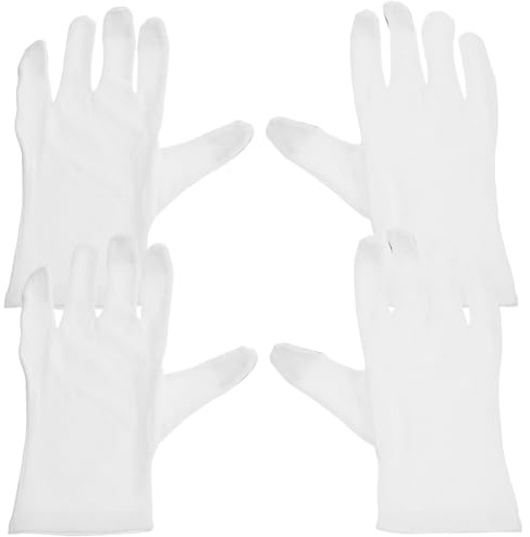 PENIKOKO 2 paires Gants Écran Tactile Fins Coton Lot de Confortables et Réutilisables pour Jardinage et Usage Adaptés Aux Filles et Utilisateurs Sensibles