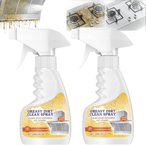 Detergente per macchie di grasso pesante in cucina, non richiede risciacquo, detergente multiuso