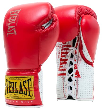 Everlast 1910 snörda sparring boxhandskar, 14 oz