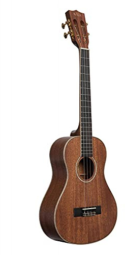 KALA KA-AMHG-ST - All Solid Mahogany Super Tenor Ukulele, with Case (UC-B)