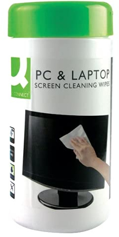 Q-Connect Screen & Keyboard Wipes (Pack of 100) KF04501 + FINCHLEY REFILL PEN FRRE
