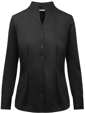Seidensticker dam Women Slim Longsleeve Cotton Blus