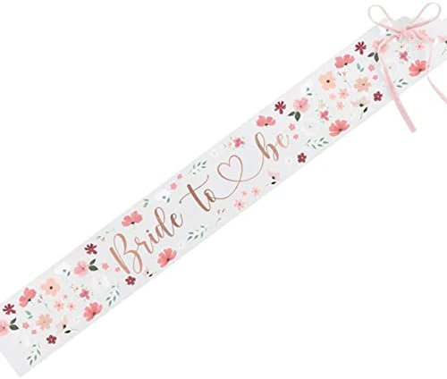 Papierschärpe Bride to be, Mix, 76cm