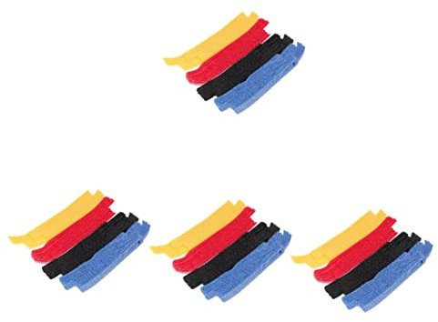 UKCOCO 320stücke Kabelorganizer Teiliges Verstellbare Klettband Kabelbinder Für Datenkabel Ladegeräte Und Elektronikzubehör Robuste Und Wiederverwendbare Lösung Für Kabelmanagement