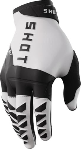 SHOT RACE GEAR Handschuhe Core White 12