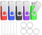 TEWENE USB Stick 4GB 5 Stück Set,USB Speicherstick Flash Drive Memory Stick,High Speed USB 2.0 Mehrfarbig Rotate.