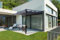 Cazeboo Pergola Noosa 400L300 Hellgrau Wandmontage