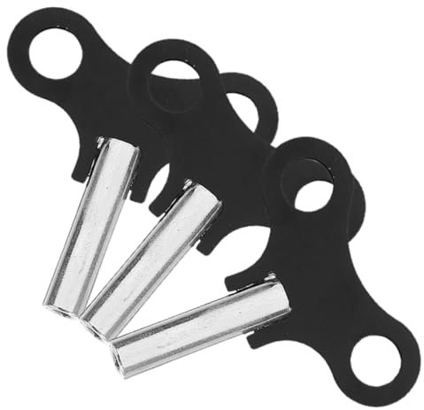 Zerodeko 3stücke Teiliges Metall-uhrenschlüssel Für Mechanische Wanduhren Retro Windup Schlüssel Langlebiges Und Aufziehwerkzeug Für Uhrreparatur Benutzerfreundlich Und Stabil