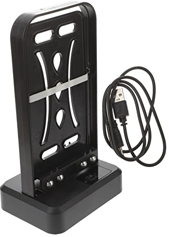 Contapassi per Cellulare Usb, Clip, Plastica Nera, 8000 Passi