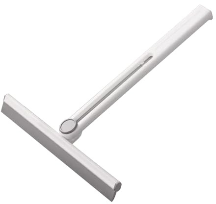 Herramienta Limpiaventanas - Portátil para Cristales - Accesorio Ergonómico De Limpieza para Ventanas Puertas De Ducha Espejos Muebles Y Superficies