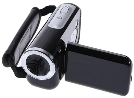 Yardenfun Videocamera Digitale Mini Dv 16mp Zoom Digitale 16x e Schermo 2 Portatile per Vlogging e Registrazioni, Compatta senza Batteria, Supporto Scheda Fino 32gb, per Video On-the-go